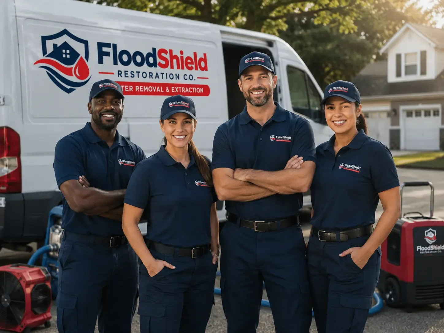 Flood Damage Restoration company in North Washington, PA